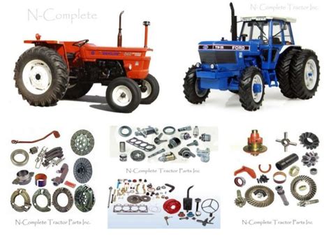 Tractor and tractor parts