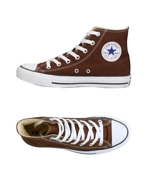 Converse High-tops & Sneakers in Brown - Lyst