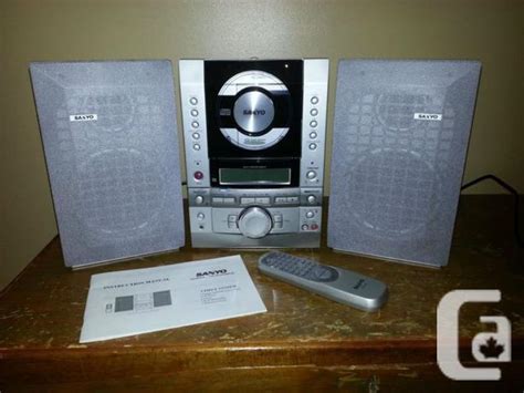 Sanyo Stereo CD player AM/FM System with Remote with Stand for sale in Rockcliffe, Ontario ...