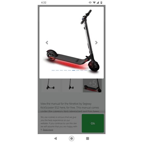 User manual Segway Ninebot KickScooter ES2 (English - 60 pages)