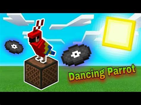 Minecraft Tutorial; How to dance parrot in minecraft - YouTube