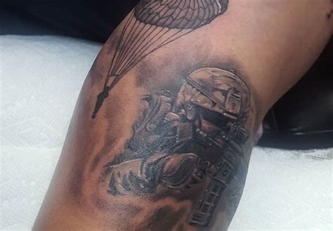 Veteran Tattoo Cool Paratrooper | Veteran Ink