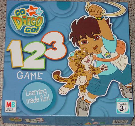 Nick Jr Go Diego Go 123 Game Milton Bradley and 50 similar items