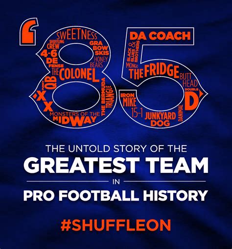 New Documentary Tells Untold Story of '85 Super Bowl Champion Chicago Bears | Lincoln Park, IL Patch