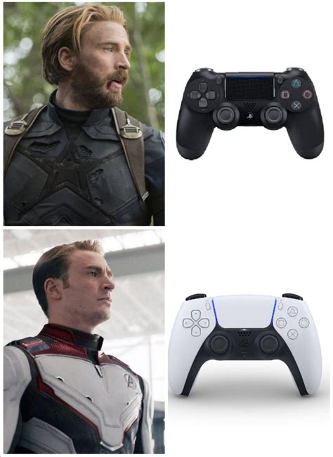 have y'all seen the new ps5 controller yet? : r/marvelmemes