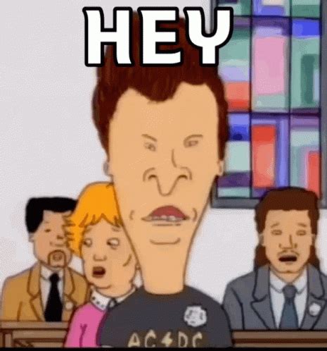 Beavis And Butthead Butthead GIF – Beavis And Butthead Butthead Hey ...