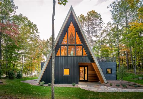 Architectural Drawings: A-Frame Homes in Section - Architizer Journal