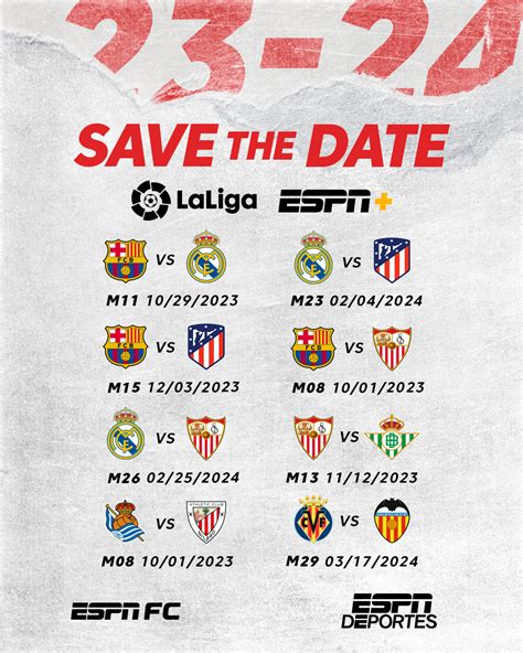 La Liga Schedule 2024 - Joan Elisabet