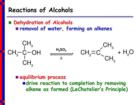 PPT - Reactions of Alcohols PowerPoint Presentation, free download - ID:3364383