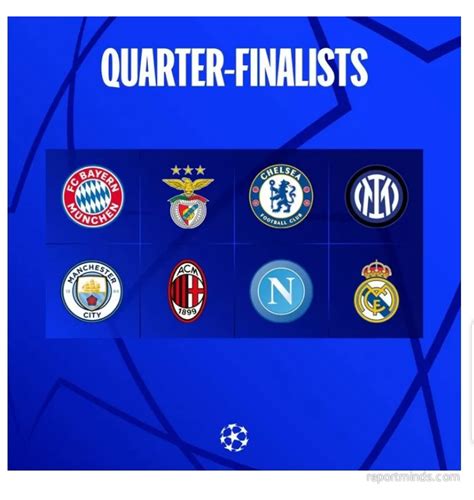 UCL quarter-finals draw: All You Need To Know About Draws Date, Time ...