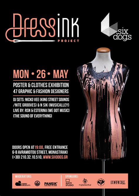 Dressink Project | Poster & Fashion Exhibition on Behance