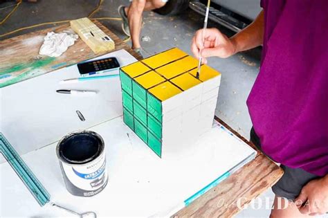 DIY Jack Block - Rubik's Cube