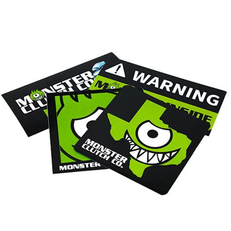 Monster Logo Stickers | Monster Clutch Co.