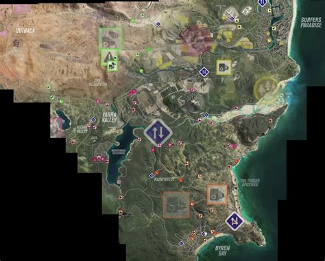 Forza Horizon 3 Map Revealed