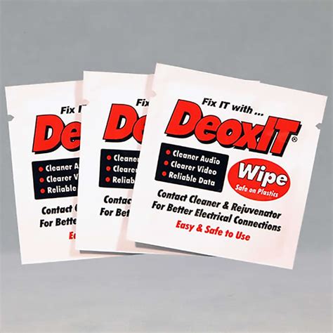 CAIG DeoxIT K-D1W-25 D-Series Wipes, 100%, 25 Individual | Reverb