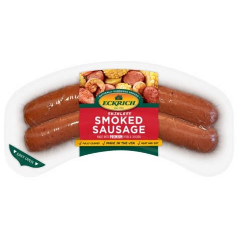 Eckrich® Skinless Smoked Sausage, 14 oz - Foods Co.