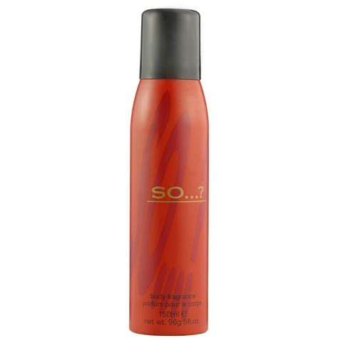 So...? Body Fragrance Srpay 150ml | Woolworths