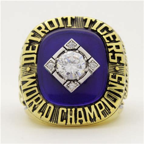 Custom 1984 Detroit Tigers MLB World Series Championship Ring