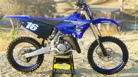 First Ride 2021 Yamaha YZ125 Two Stroke - Motocross Action Magazine - YouTube