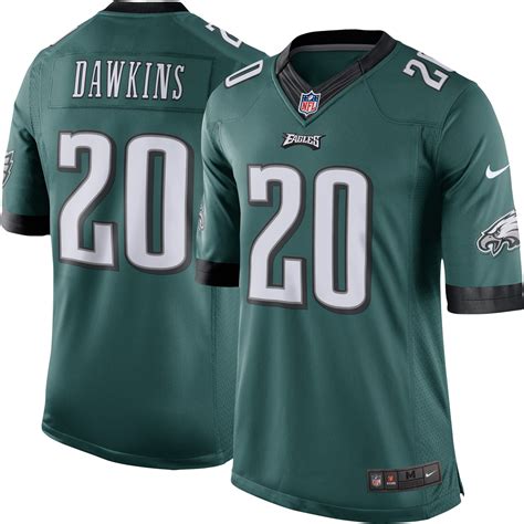 Nike Brian Dawkins Philadelphia Eagles Green Retired Player Limited Jersey