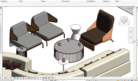 3d Models Furniture Revit families.rfa | Mahelak