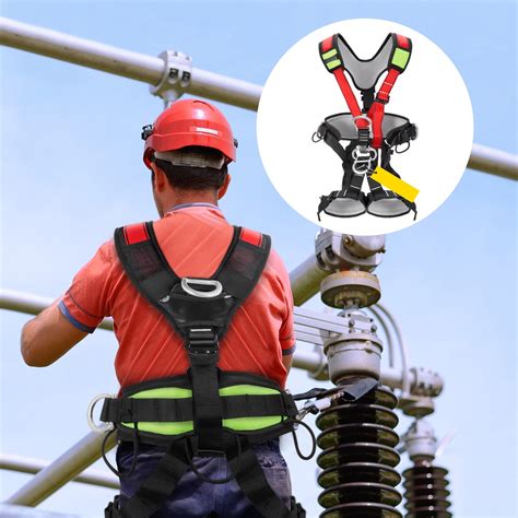 BENTISM Safety Climbing Harness Fall Protection Rock Climbing Equip Gear Rappelling Harness ...