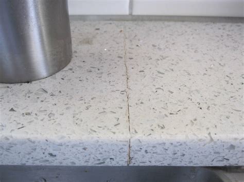 kitchens - What to fill the cut in quartz counter top with? - Home Improvement Stack Exchange