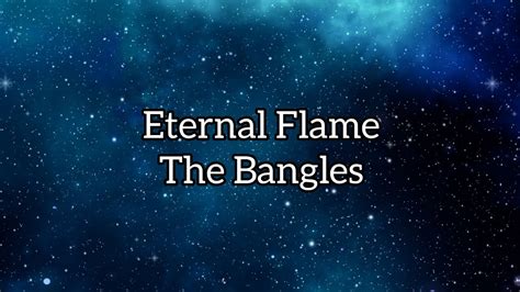 The Bangles-Eternal Flame(lyrics) - YouTube