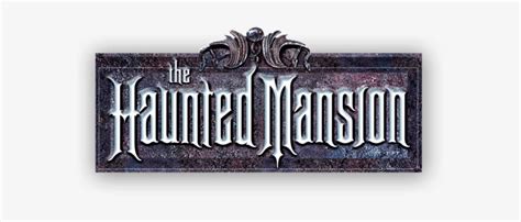 Haunted Mansion-logo 8056fb46 - Haunted Mansion Logo Transparent PNG ...