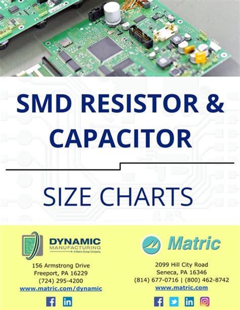 Get Your Specs Right With Our SMD Resistor & Capacitor Size Charts