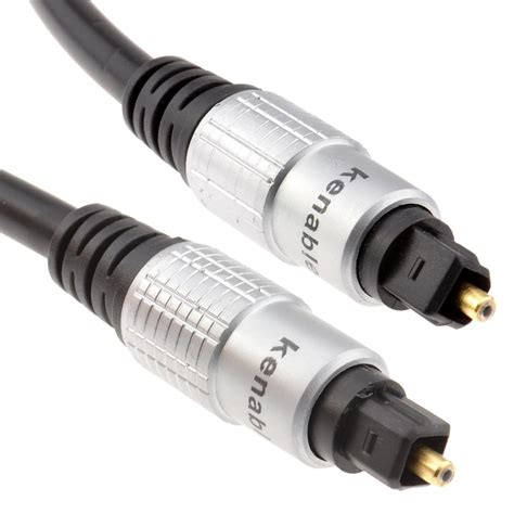 THINTOSMIN6 Toslink to Mini Digital Optical SPDIF Audio Cable, 6Feet (Black