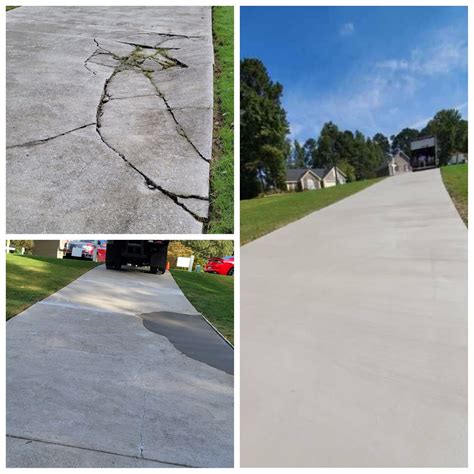 Concrete Repair And Resurfacing | Driveway Restoration North Atlanta GA