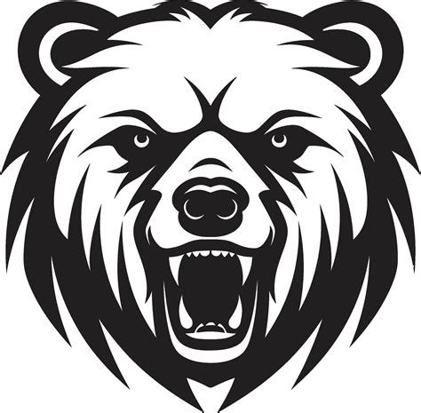 Bear Crowned Badge Regal Bear Logo 33102583 Vector Art at Vecteezy