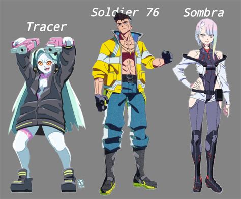 crossover skins concept: Cyberpunk Edgerunners : r/overwatch2