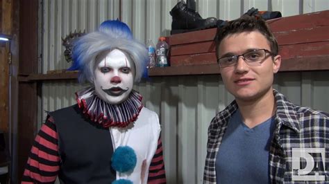 Scare Actor Interview: Meet Blinky the Clown - YouTube