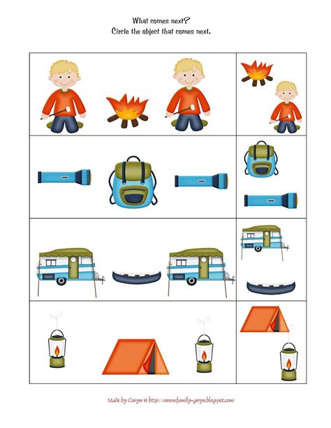 Free Printable Camping Activities - Printable Word Searches