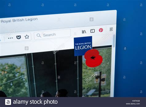 The royal british legion logo hi-res stock photography and images - Alamy