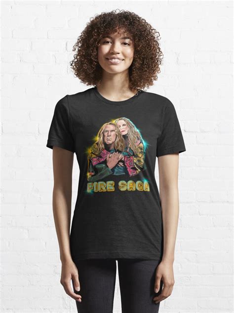 "Eurovision Iceland Fire Saga Lars and Sigrit ferrell" T-shirt for Sale ...