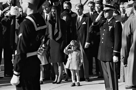 New 5x7 Photo: John F. Kennedy Jr. (John John) Salutes his Father’s ...