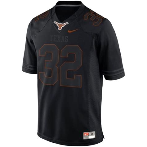 Black Texas Longhorns football jersey | Texas longhorns, Texas ...