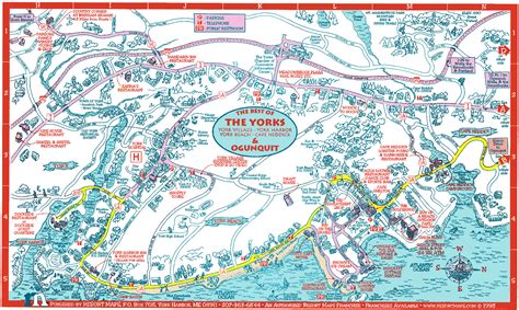 York Beach Maine Map - Draw A Topographic Map