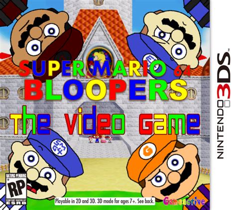 Super Mario 64 Bloopers: The Video Game (Boxart) by GMaker-Mario on ...