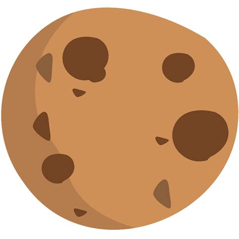 Cookie emoji clipart. Free download transparent .PNG | Creazilla