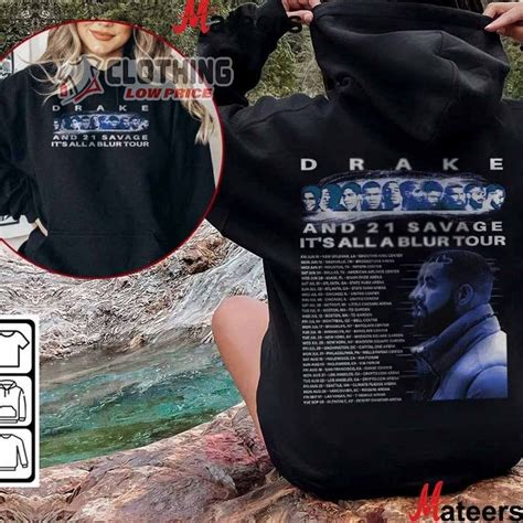 Drake It's All A Blur 2023 Tour Dates Merch, Drake Tour 2023 Unisex ...