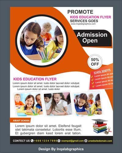 Education Brochure Templates free vector Photo and Cdr file school ...