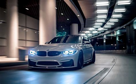 BMW M3 Night LED Wallpaper