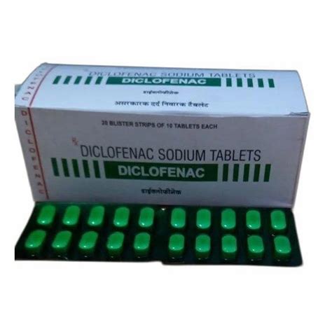 Diclofenac Sodium Tablets, 50 mg at ₹ 45/box in Ajmer | ID: 27572483855