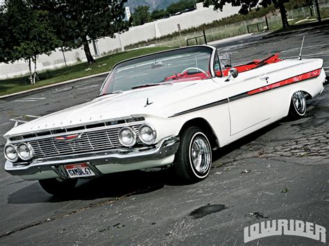 1961 Chevrolet Impala Convertible - 350 Chevy Engine - Lowrider Magazine