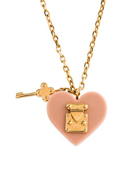 Louis Vuitton Lock Me Pendant Necklace - Gold-Tone Metal Pendant Necklace, Necklaces - LOU128247 ...