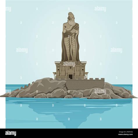 The thiruvalluvar statue Cut Out Stock Images & Pictures - Alamy